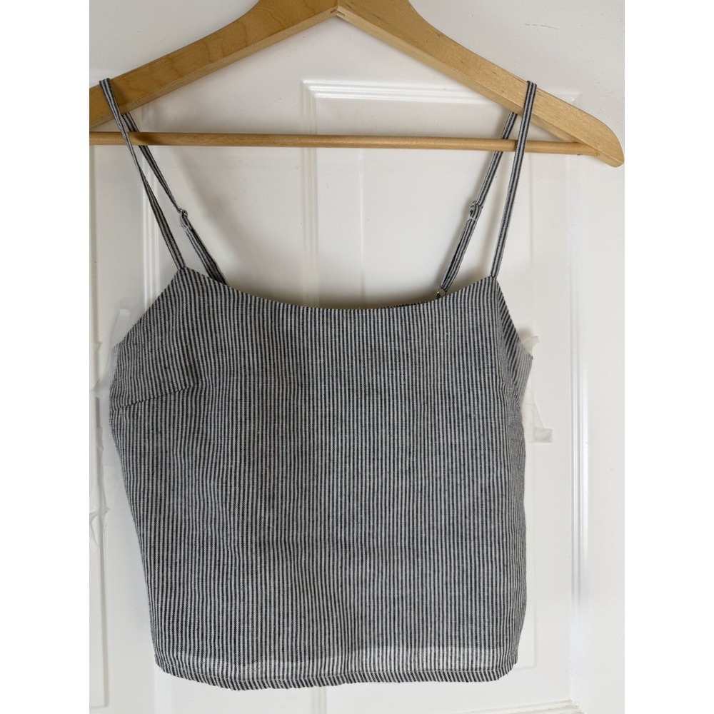 Y2K Summer coquette Cottagecore  Brandy Melville Womens XS Crop Cami Tank Top - Picture 2 of 14